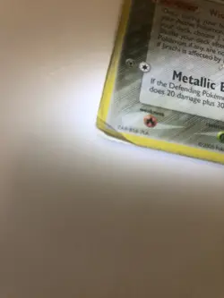 Creased Pokemon TCG Jirachi 9/107 Holo Rare Basic Metallic Blow 60HP - DMG - Image 5