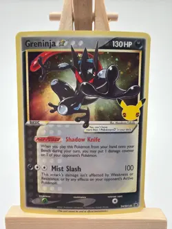 Greninja Gold Star SWSH144 - Celebrations ETB Promo Holo Pokemon TCG NM - Image 1