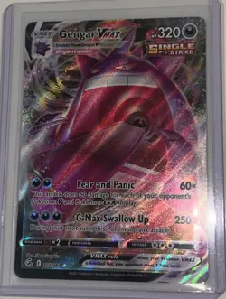 Gengar VMAX 157/264 Ultra Rare Holo SWSH08 Fusion Strike English 2021 320HP - Image 1