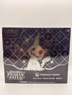 Pokemon Scarlet & Violet Paldean Fates Pokemon Center ETB Factory Sealed PE1 - Image 1