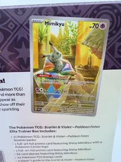 Pokemon Scarlet & Violet Paldean Fates Pokemon Center ETB Factory Sealed PE1 - Image 4