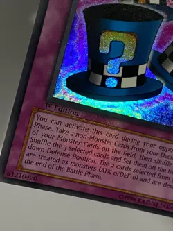 Yugioh - Magical Hats PSV-033 | MP - HOLO BLEED - Pharaoh's Servant 1st Edition - Image 2