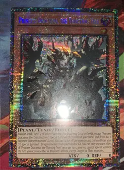 Yu-Gi-Oh! TCG - Princess Dracaena, the Thirsting Tree BLZD-EN027 Starlight Rare - Image 2