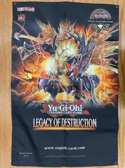 Yu-Gi-Oh! Legacy of Destruction Official OTS Konami Store Promotional Banner - Image 1