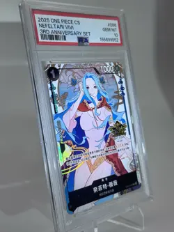 PSA 10 2025 ONE PIECE SIMPLIFIED CHINESE 3RD ANNIVERSARY SET NEFELTARI VIVI - Image 2