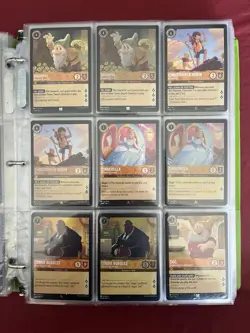 Disney Lorcana Rise Of The Floodborn Complete Non-Foil AND Foil Set NM 408/408 - Image 1