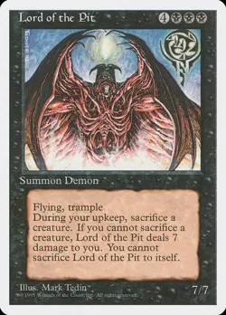 MTG Lord of the Pit ** Fourth Edition ** English - Image 1