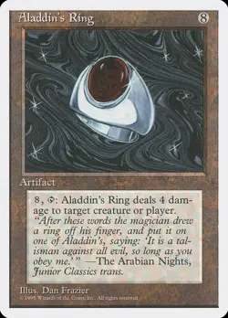 MTG Aladdin's Ring ** Fourth Edition ** English - Image 1