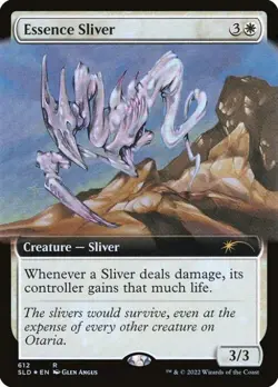 Essence Sliver (Extended Art) -Foil Near Mint MTG Secret Lair - Image 1