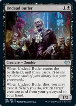 Undead Butler - Near Mint MTG Innistrad: Crimson Vow - Image 1
