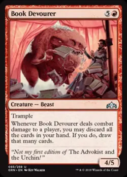 Book Devourer -Foil Near Mint MTG Guilds of Ravnica - Image 1