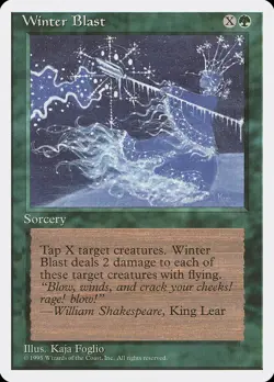 MTG Winter Blast ** Fourth Edition ** English - Image 1