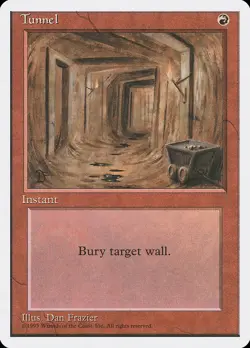 MTG Tunnel ** Fourth Edition ** English - Image 1