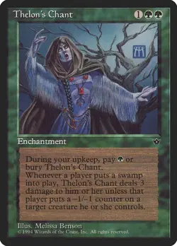 MTG Thelon's Chant ** Fallen Empires ** English - Image 1