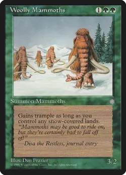 MTG Woolly Mammoths ** Ice Age ** English - Image 1