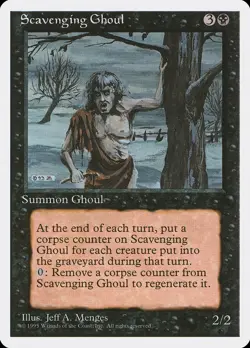 MTG Scavenging Ghoul ** Fourth Edition ** English - Image 1