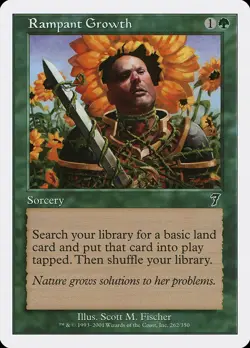 MTG Rampant Growth ** Seventh Edition ** English - Image 1