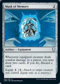 Mask of Memory - Light Play MTG Commander Legends - Image 1