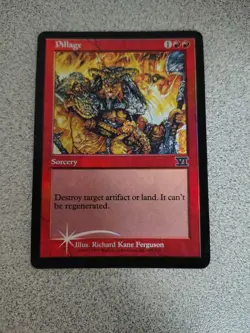 Pillage Foil ARENA Promo Vintage MTG - Image 1
