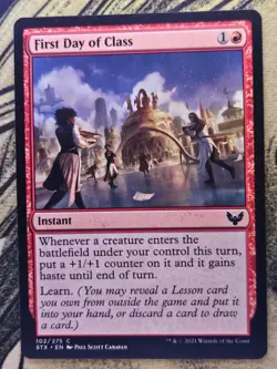 First Day of Class 102/275 Common The List Reprints Magic: The Gathering MP - Image 1