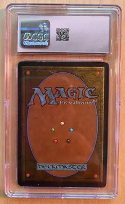 Magic: The Gathering Taiga Revised (1994) CGC Grade 6 EX/NM - Image 2