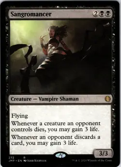 Sangromancer 272 Rare Jumpstart Magic: The Gathering Near Mint - Image 1