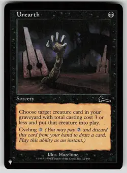 Unearth Common The List Reprints 72/143 MTG Near Mint 2020 - Image 1