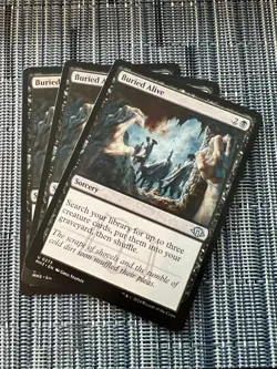 3x Buried Alive - Modern Horizons 3 - NM - MTG - Image 1