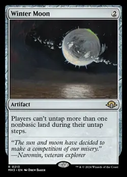x1 Winter Moon R MTG Modern Horizons 3 M/NM, English - Image 1