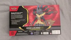 Pokemon TCG Mega Lucario EX Figure Collection Box New Factory Sealed - Image 2