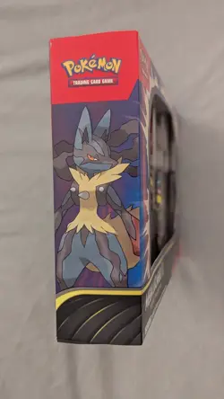 Pokemon TCG Mega Lucario EX Figure Collection Box New Factory Sealed - Image 4