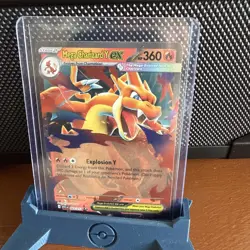Pokemon Mega Charizard Y EX 22/217 Holo Rare Near Mint - Image 1