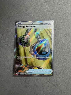 Energy Retrieval 108/086 Ultra Rare ME04: Chaos Rising Pokemon Near Mint - Image 1