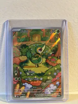 SNIVY 2025 POKEMON BLACK BOLT ART RARE 087/086 - Image 1