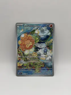 Castform Sunny Form 2024 Pokemon 195/191 Surging Sparks IR Holo EN - Image 1