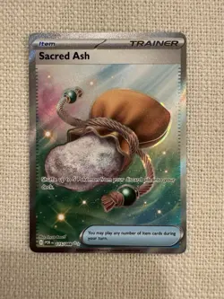 Sacred Ash 115/088 Trainer Full Art Holo Pokemon TCG NM - Image 1