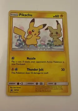 Pokemon card pikachu and mimiku - Image 1