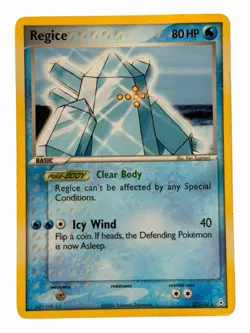 Regice - 27/110 EX Holon Phantoms 2006 - Vintage - Pokemon TCG - Image 1