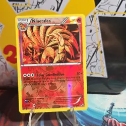 Pokemon Ninetales 21/113 Legendary Treasures Holo Rare Stage 1 Fire 90 HP EN - Image 1