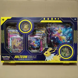 Pokemon Jolteon Vmax Premium Collection Box Sealed Official TCG Product - Image 1