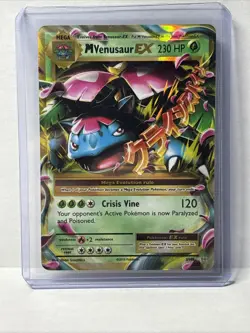 2016 Pokemon XY Evolutions M Venusaur EX Holo Rare 2/108 - NM - Image 1
