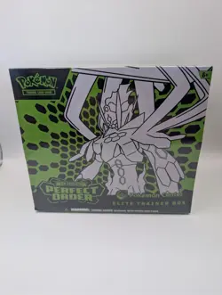 Pokemon Center ETB Mega Evolution Perfect Order Elite Trainer Box (Small Tear) - Image 1