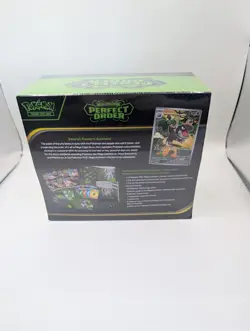 Pokemon Center ETB Mega Evolution Perfect Order Elite Trainer Box (Small Tear) - Image 4