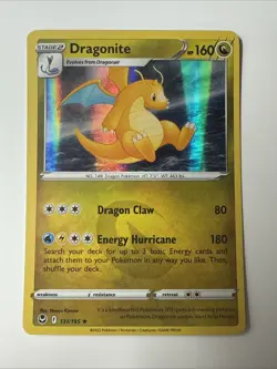 Dragonite Holo 131/195 Sword & Shield Silver Tempest Pokemon TCG NP - Image 1
