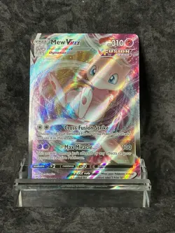 Pokemon TCG Mew VMAX 114/264 Ultra Rare SWSH: Fusion Strike - Image 1