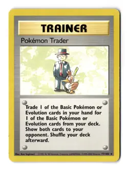Pokemon Trader Rare Base Set 077/102 NM - Image 1