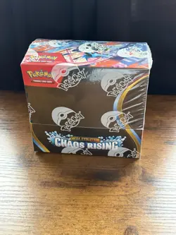 Pokemon TCG Mega Evolution: Chaos Rising Booster Box Factory Sealed - Image 1