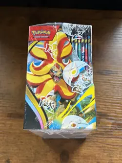 Pokemon TCG Mega Evolution: Chaos Rising Booster Box Factory Sealed - Image 3