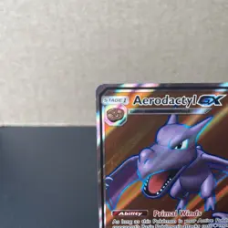 Pokemon Aerodactyl GX Full Art Ultra Rare Holo 224/236 Sm-Unified Minds MP/HP - Image 3