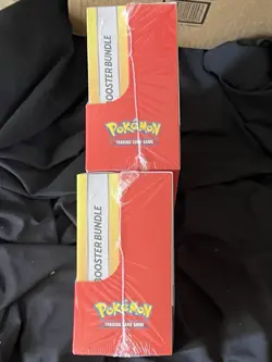 Pokemon S&V Surging Sparks ETB + Booster Bundle Costco 2-pack - Original CASE! - Image 3